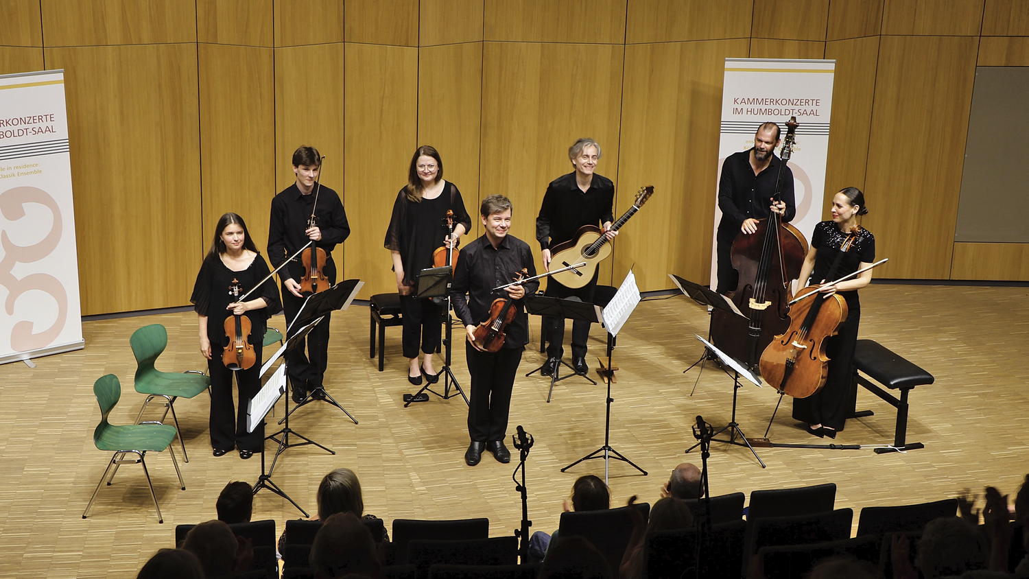 Das Kölner Klassik Ensemble im Humboldt-Kammermusiksaal